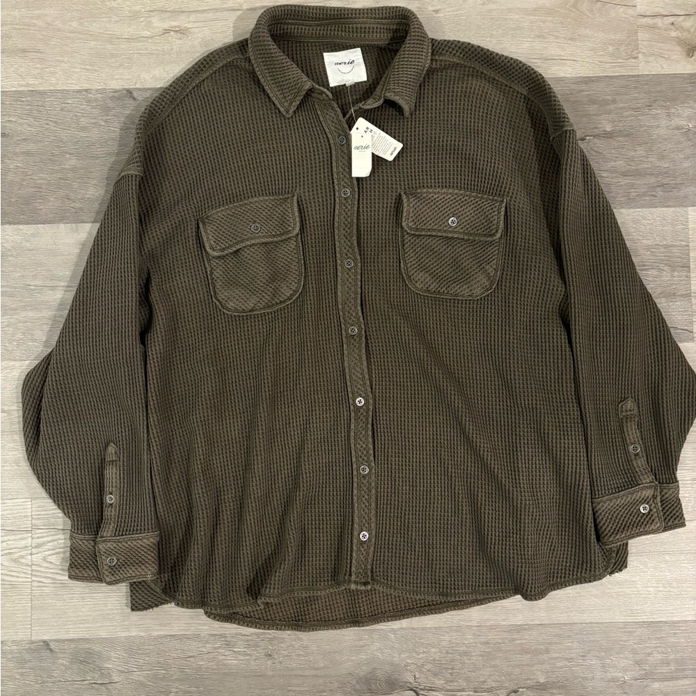 Aerie Lumberjane Olive Green